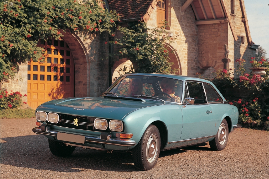 Platz 3: Peugeot 504 Coupé und Cabriolet von 1969.