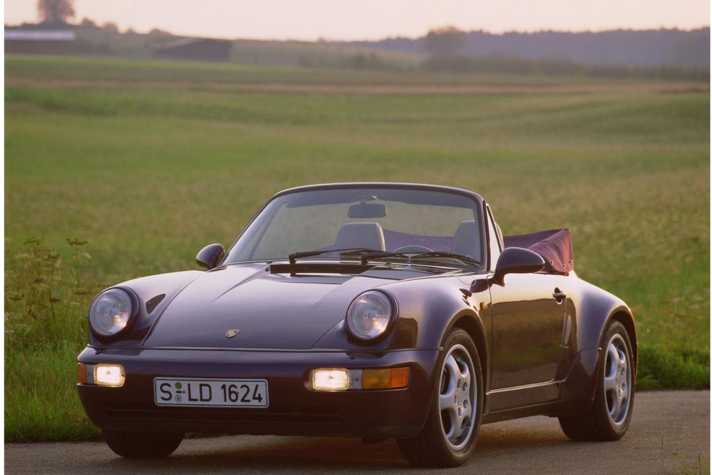 Porsche 911 Cabrio - In der Blüte des Lebens