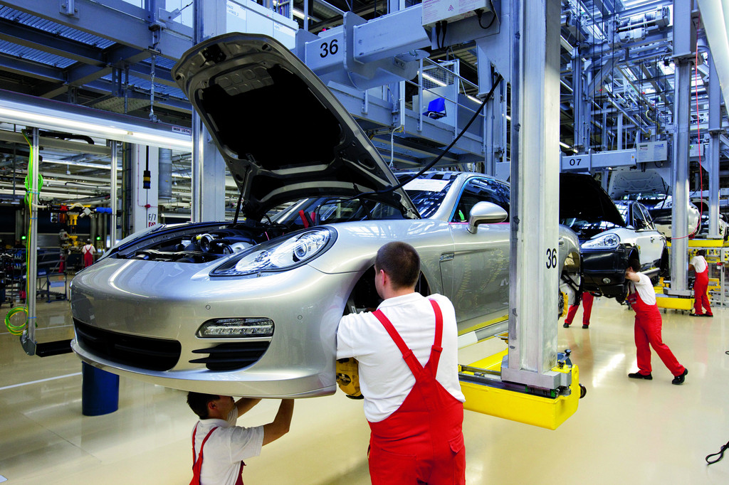 Porsche steigert Produktion in Leipzig um 47 Prozent