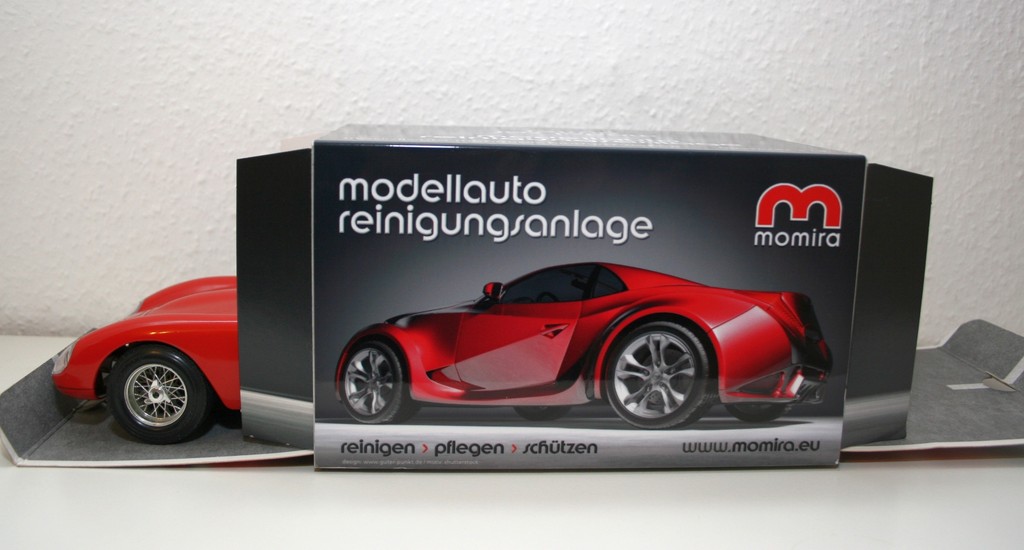Produktvorstellung: Mit dem Modellauto durch die Reinigungsanlage