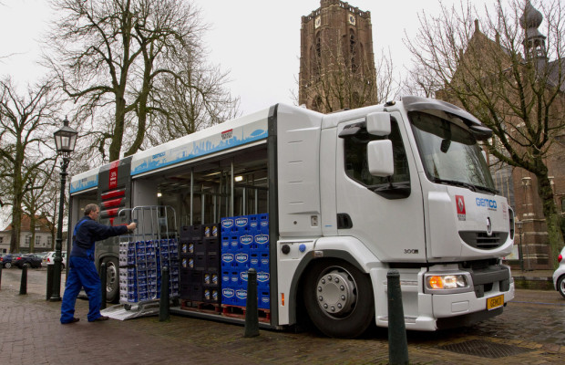 Renault Trucks experimentiert mit absenkbarer  Ladefläche