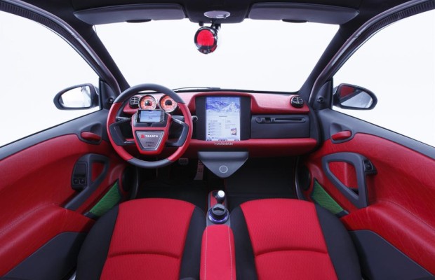 Rinspeed: Rücksäcke von Rinspeed für den E-Smart