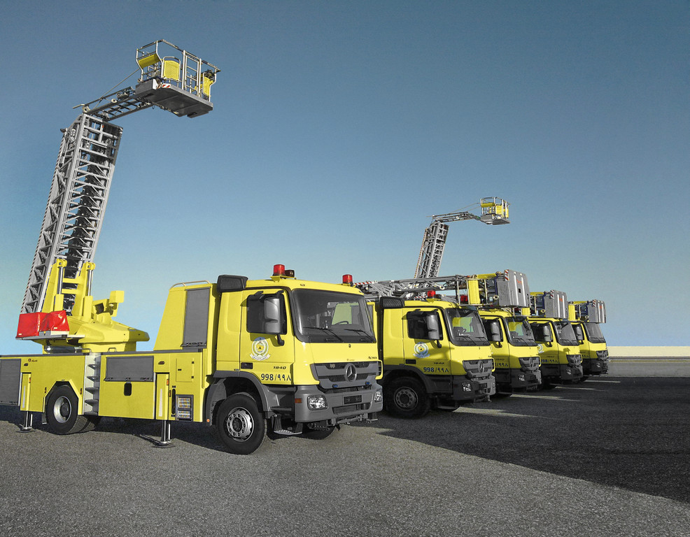 Rosenbauer bestellt rund 620 Lkw von Mercedes-Benz