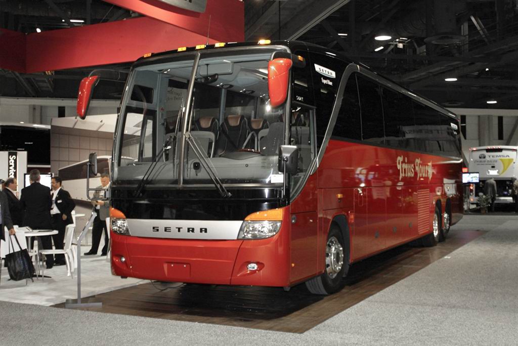 Setra erhöht Sicherheit der US-Reisebusse
