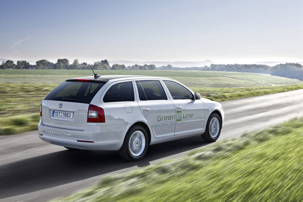 Skoda testet Octavia Green E Line unter Alltagsbedingungen