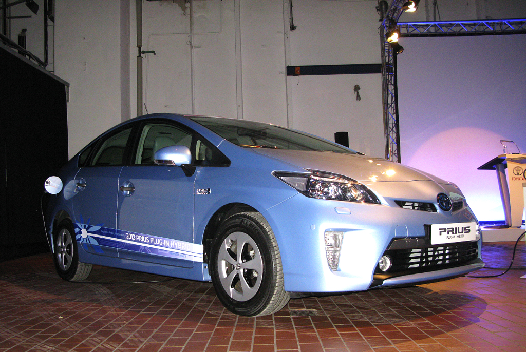 Soll im August kommen: Toyotas Prius Plug-in-Hybrid. 