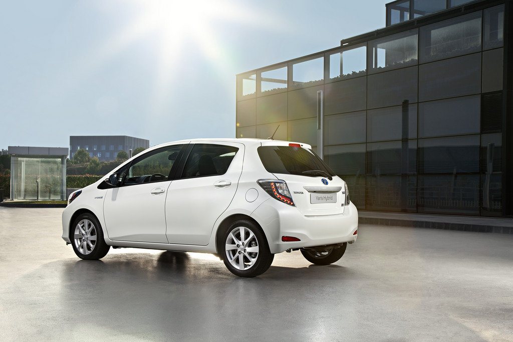 Toyota Yaris Hybrid.