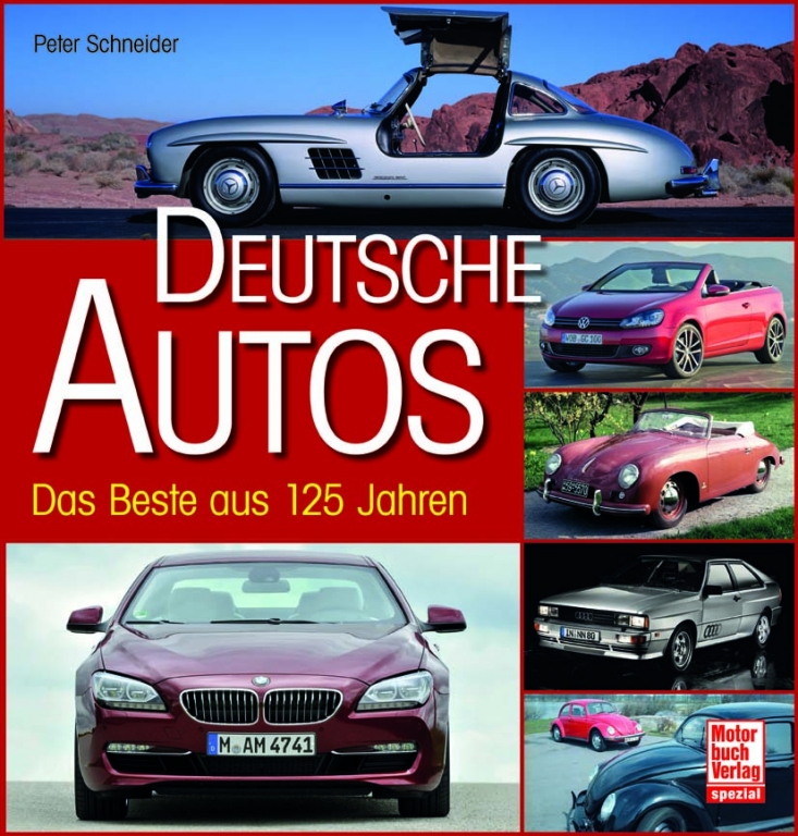 auto.de-Buchtipp: Deutsche Autos - Das Beste aus 125 Jahren