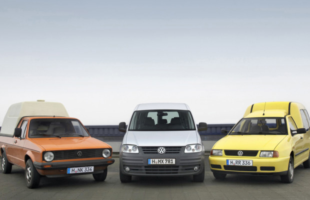 30 Jahre VW Caddy: Vom amerikanischen Pick-up zum Marktführer in Europa