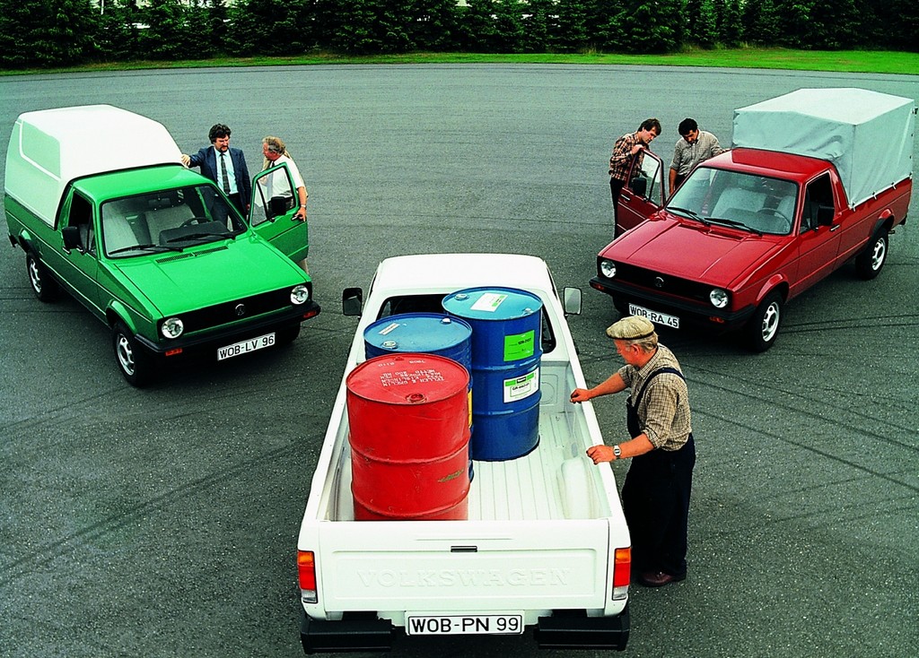 30 Jahre VW Caddy: Vom amerikanischen Pick-up zum Marktführer in Europa