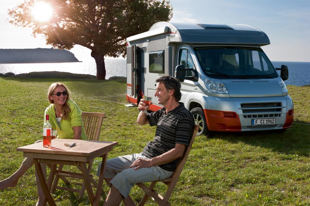 Absatzplus bei Caravans und Reisemobilen