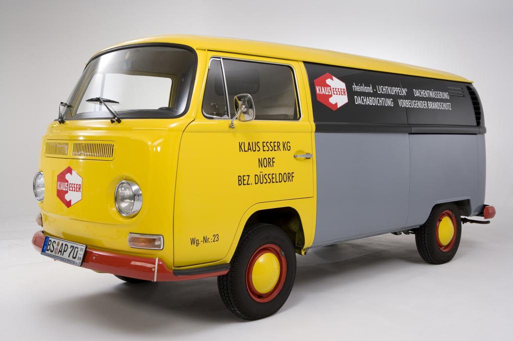 Als Transporter war der Bulli sehr beliebt