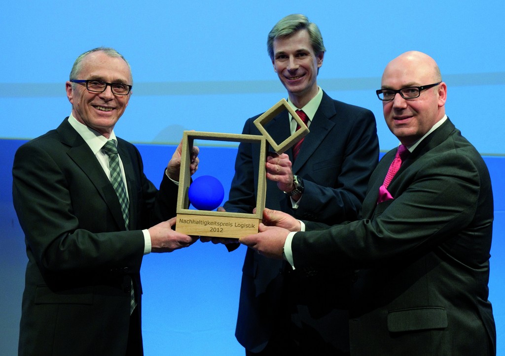 Audi erhält Nachhaltigkeitspreis Logistik 2012