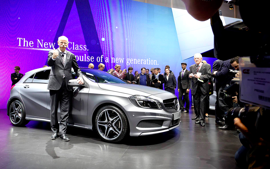 Auf Eroberungskurs: Nächste A-Klasse als Symbol für neue Mercedes-Dynamik