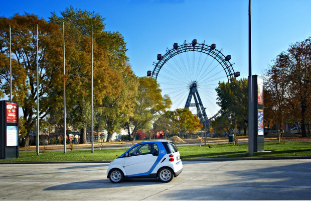 Car2go erfolgreich in Wien gestartet