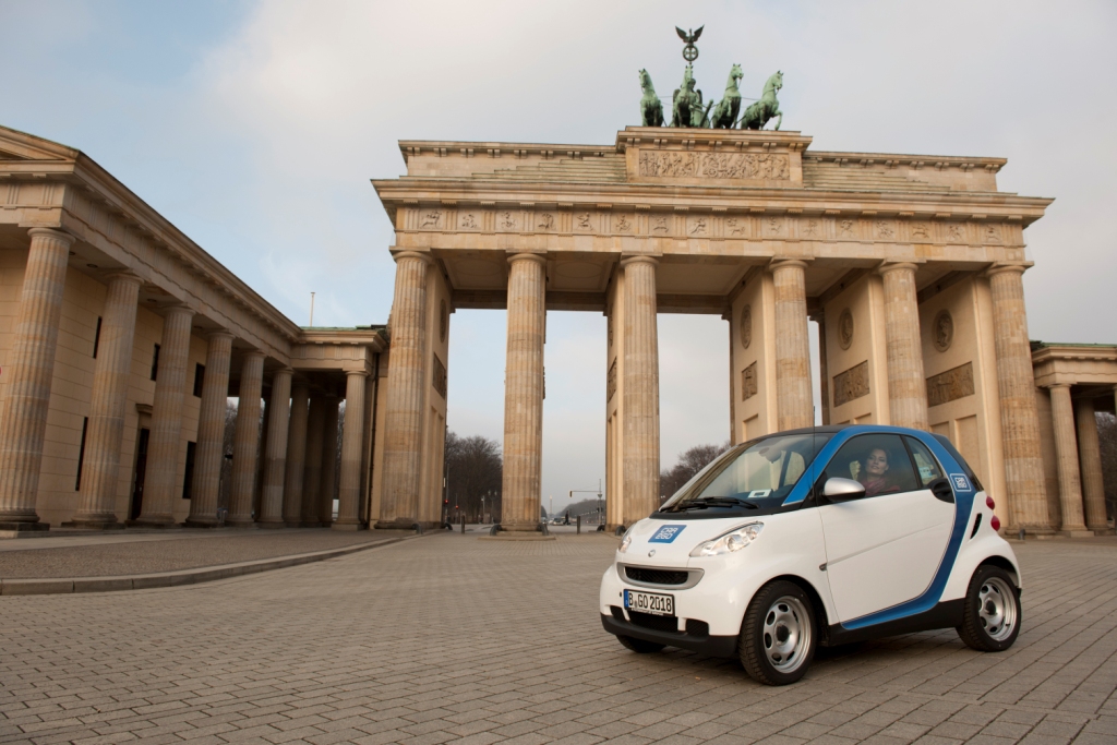 Car2go kommt mit 1.000 Smart Fortwo nach Berlin