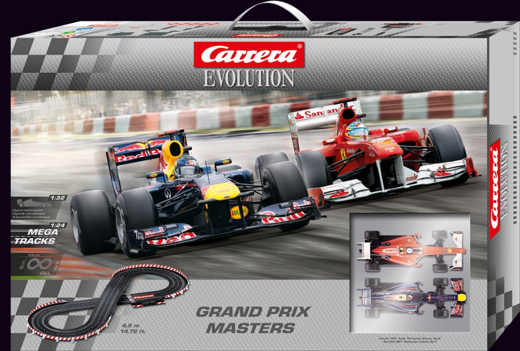 Carrera bietet achtmal Formel 1