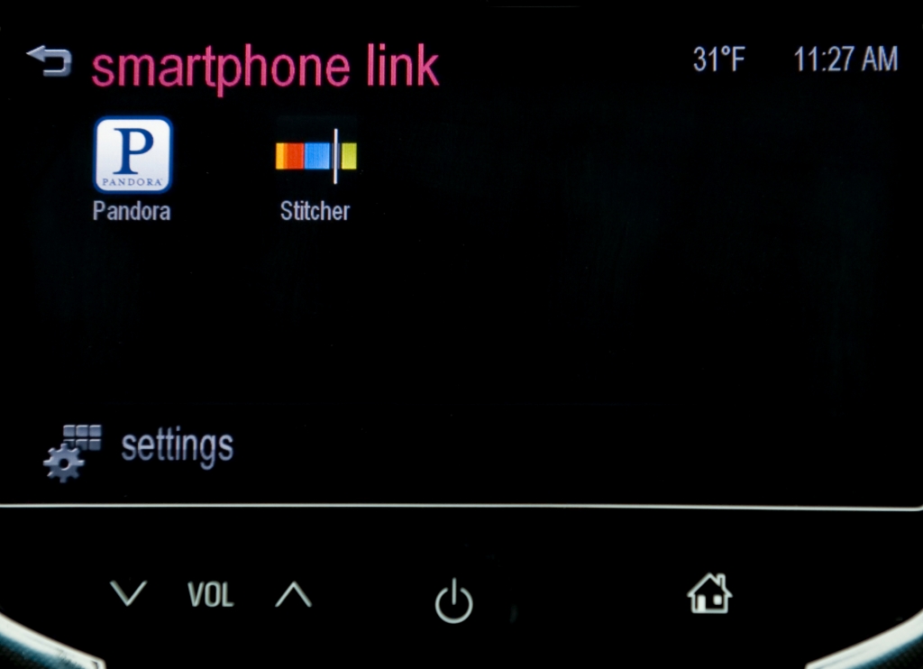 Chevy-Infosystem integriert Smartphones