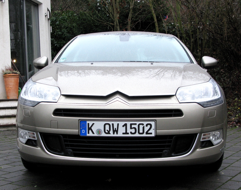Citroën C5: Blick auf die Frontpartie.