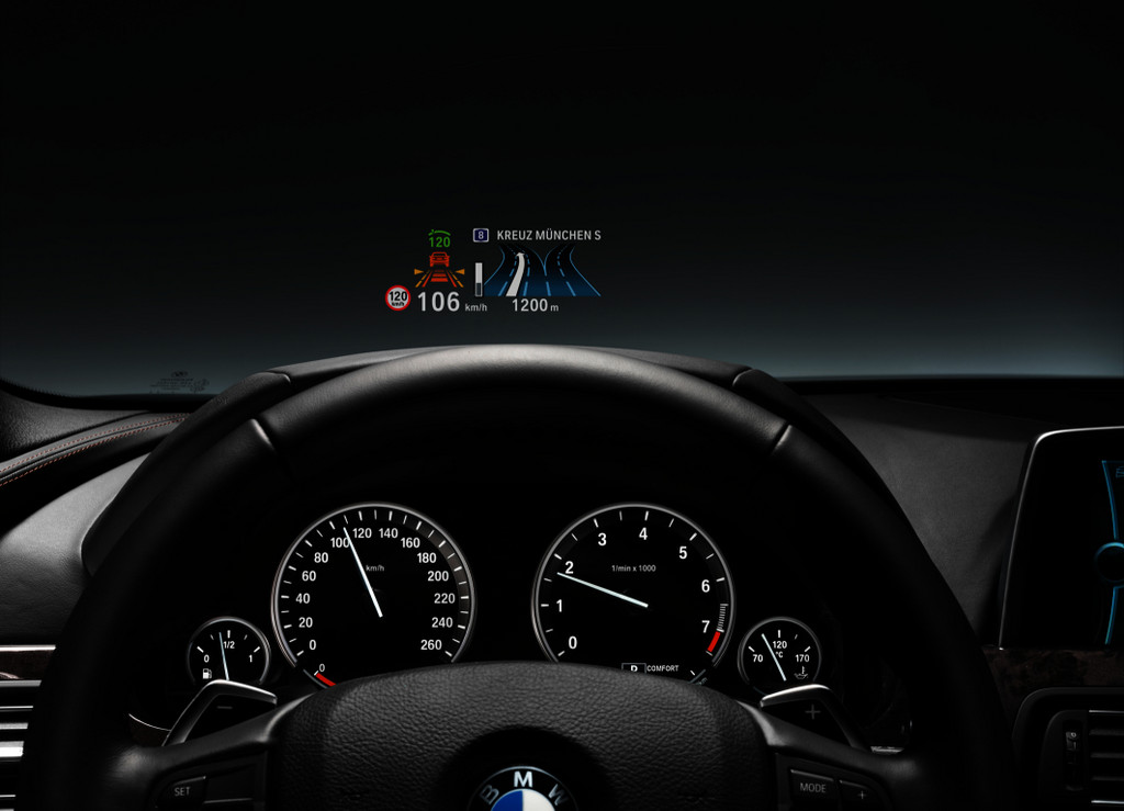 Continental liefert Head-up-Display für BMW 3er