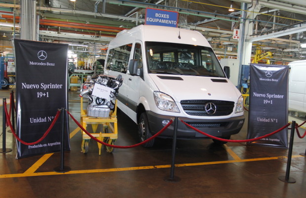 Daimler startet Produktion des Sprinter in Argentinien