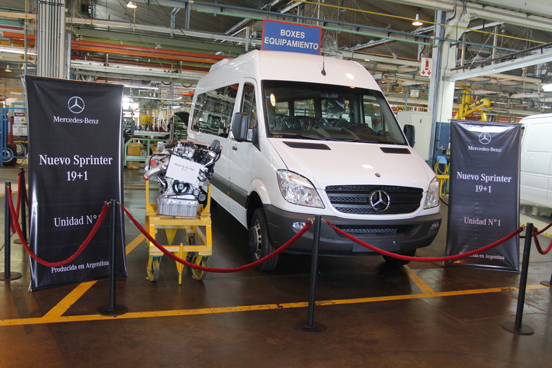 Daimler startet Produktion des Sprinter in Argentinien