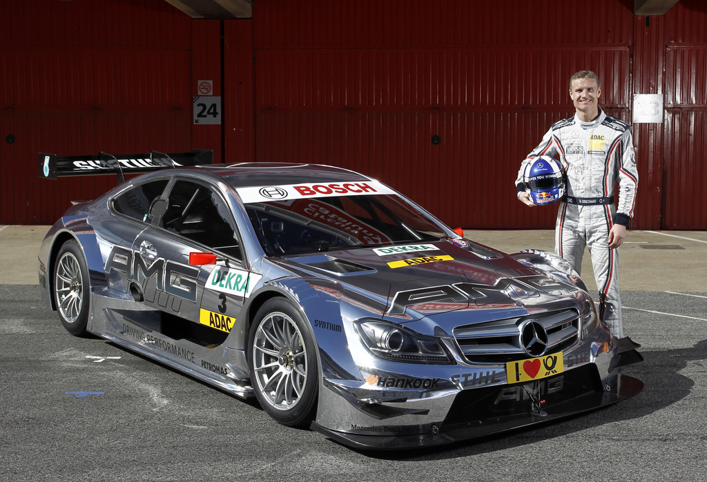 David Coulthard auch 2012 im DTM-Team von Mercedes-Benz
