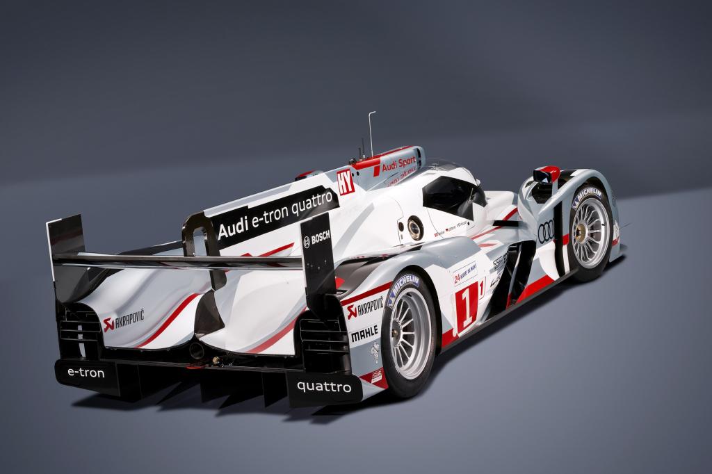 Der Audi R18 e-tron quattro basiert auf dem R18 ultra