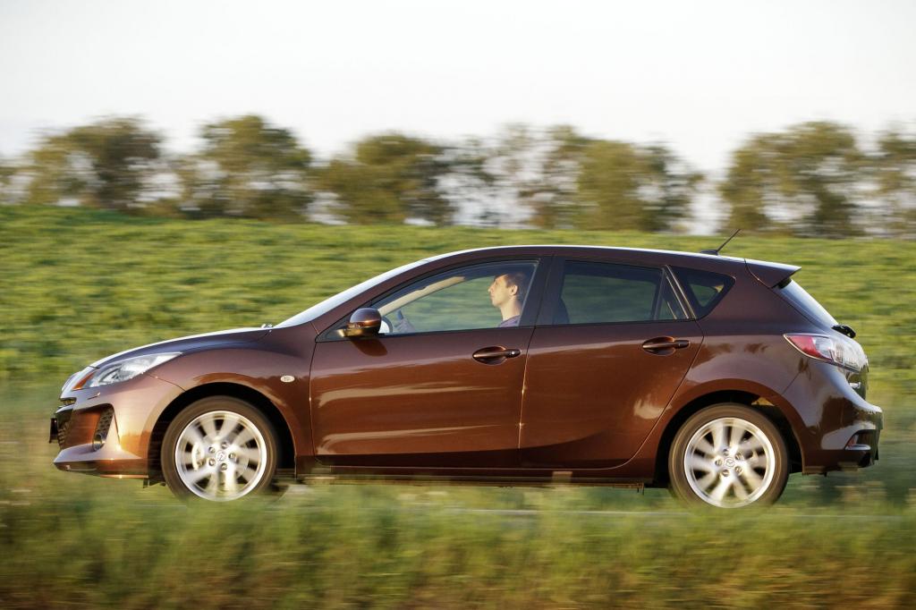 Der Mazda3 hat sich seit seinem Debüt 2003 Sportlichkeit auf die Fahnen geschrieben