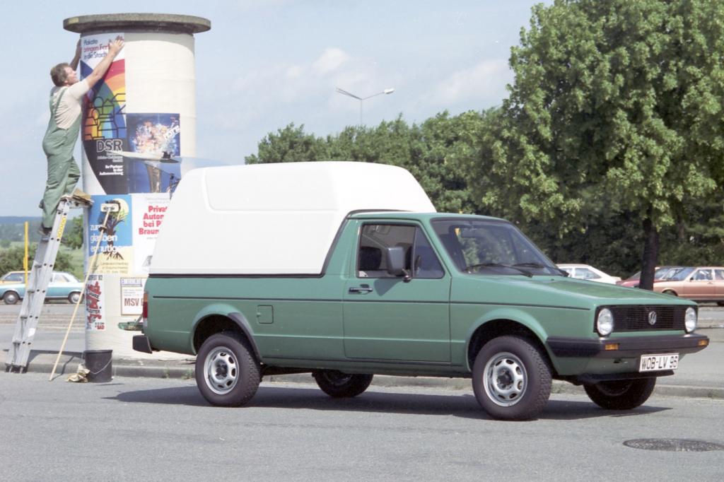 Die ersten Caddys kamen 1982 auf den Markt