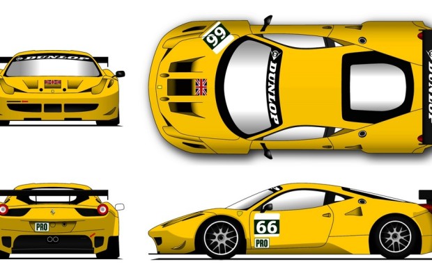 Dunlop sucht Rennwagen-Design für Le Mans