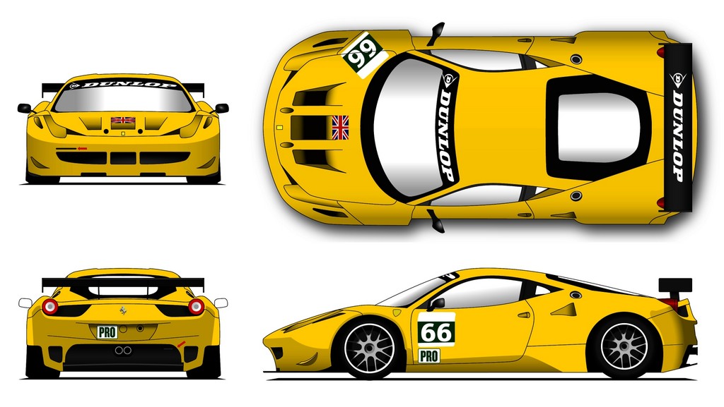 Dunlop sucht Rennwagen-Design für Le Mans