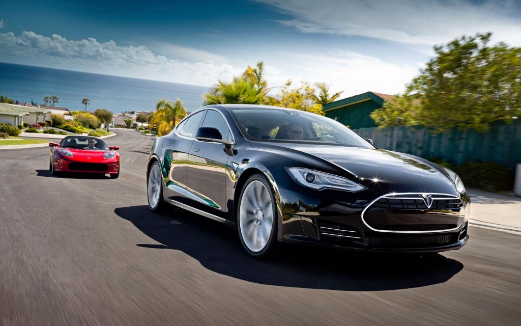 Elektrolimousine von Tesla als Leasingfahrzeug