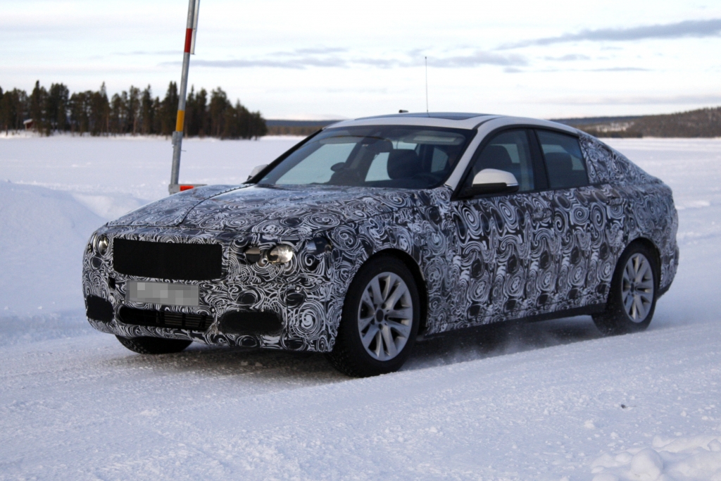 Erwischt: Erlkönig BMW 3er GT - Im Schnee