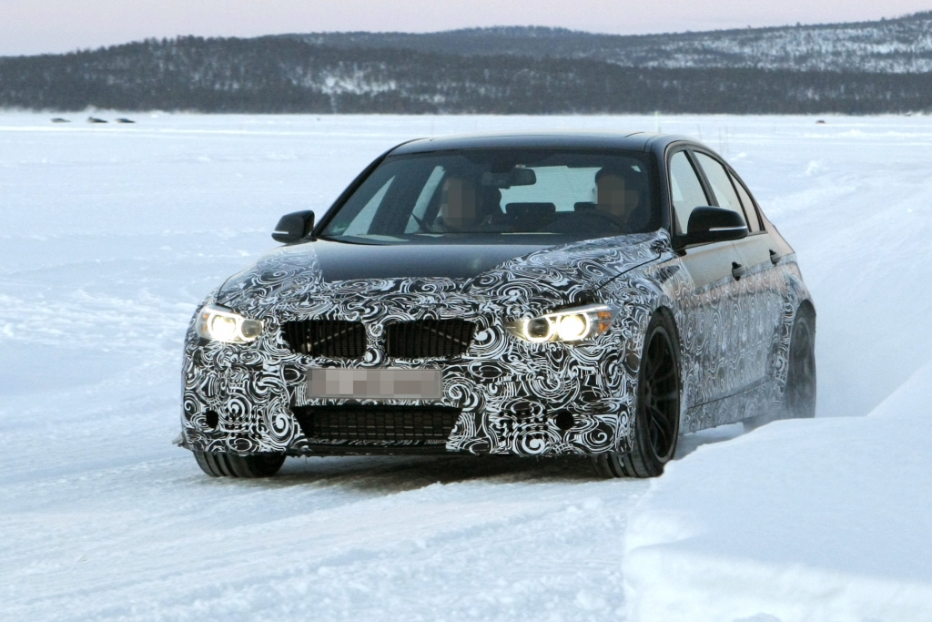 Erwischt: Erlkönig BMW M3 mit TriTurbo