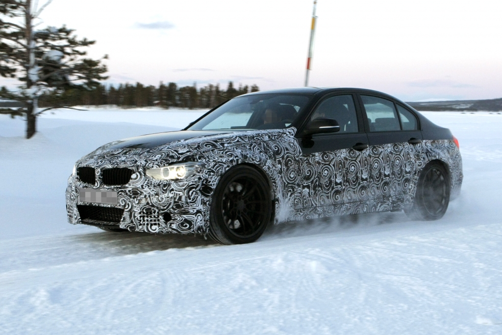 Erwischt: Erlkönig BMW M3 mit TriTurbo