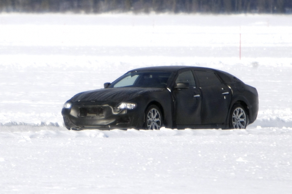 Erwischt: Erlkönig Maserati Quattroporte