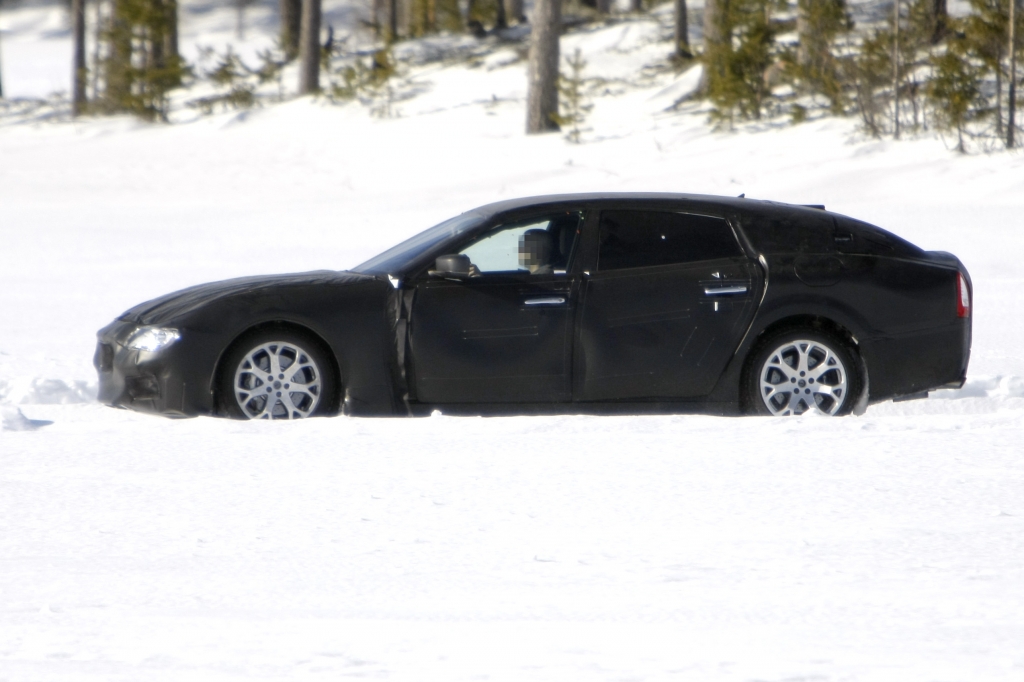 Erwischt: Erlkönig Maserati Quattroporte