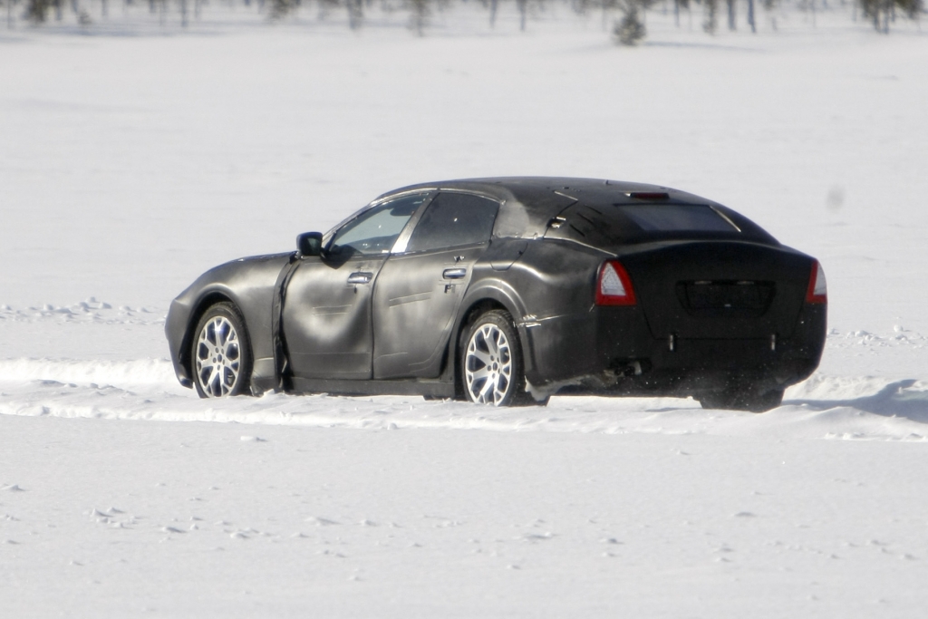 Erwischt: Erlkönig Maserati Quattroporte