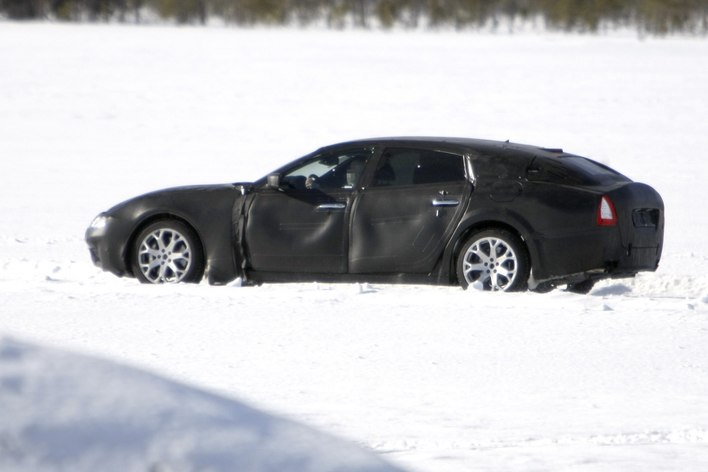 Erwischt: Erlkönig Maserati Quattroporte