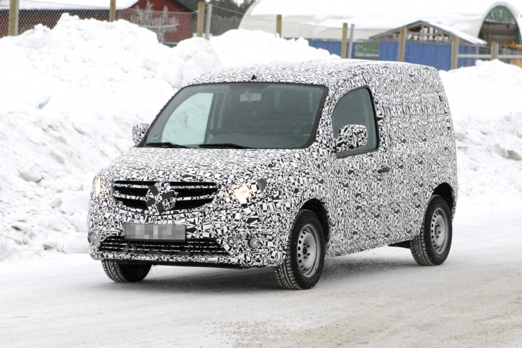 Erwischt: Mercedes-Benz Citan – Erster Kleintransporter mit Stern