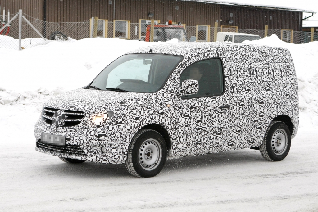 Erwischt: Mercedes-Benz Citan – Erster Kleintransporter mit Stern