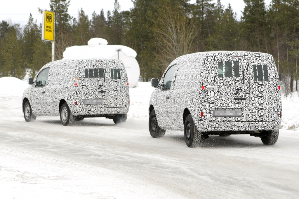 Erwischt: Mercedes-Benz Citan – Erster Kleintransporter mit Stern