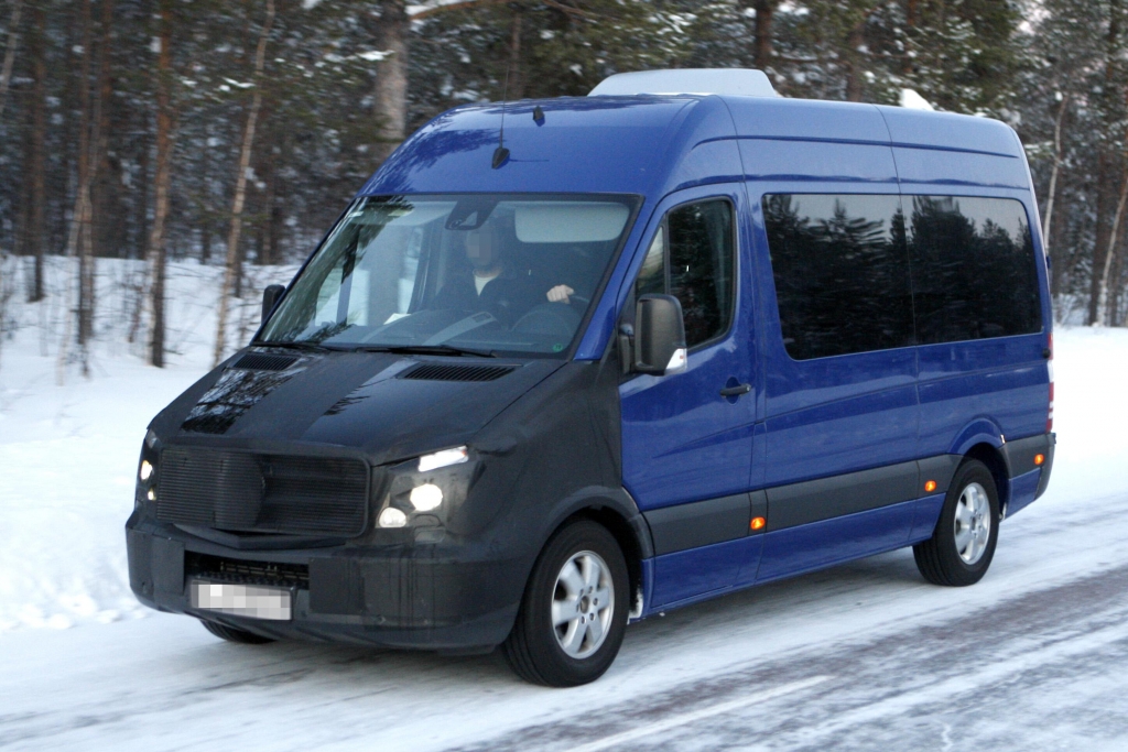 Erwischt: Mercedes-Benz Sprinter – Verwandlungskünstler 