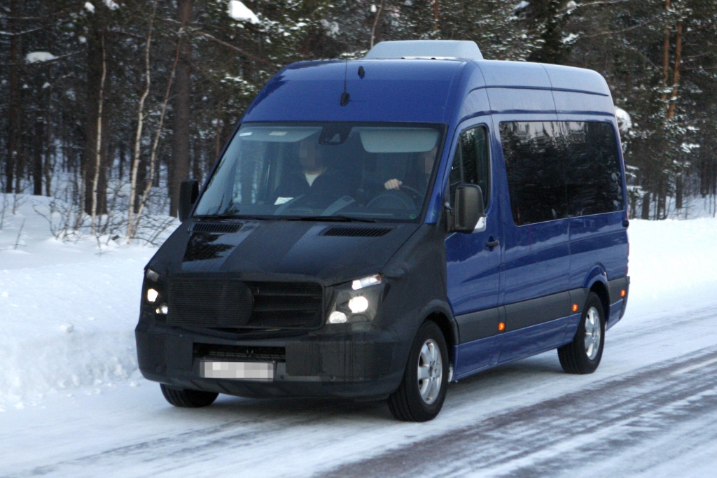 Erwischt: Mercedes-Benz Sprinter – Verwandlungskünstler 