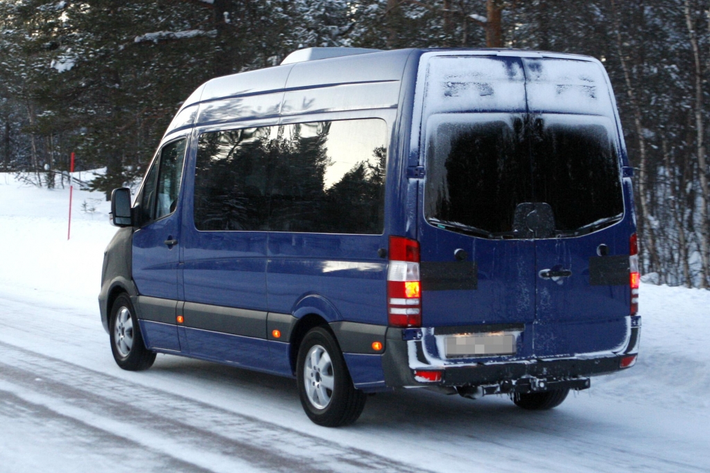 Erwischt: Mercedes-Benz Sprinter – Verwandlungskünstler 