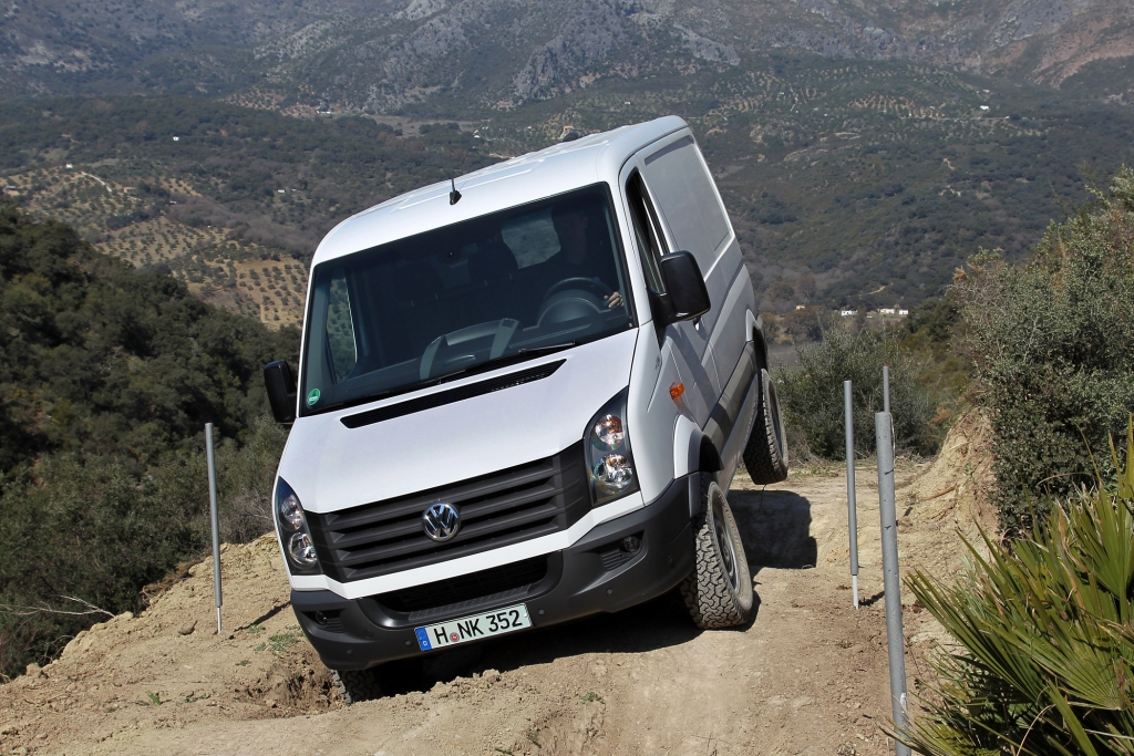 Fahrbericht: VW Crafter 4Motion - Sherpa im Schwereinsatz