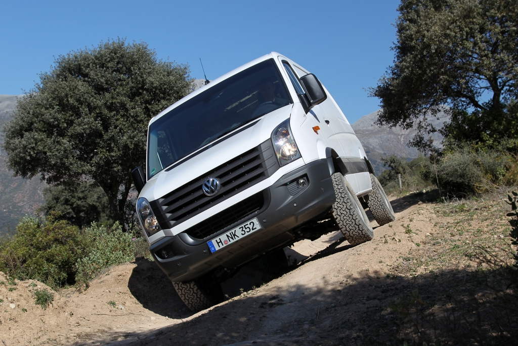 Fahrbericht: VW Crafter 4Motion - Sherpa im Schwereinsatz
