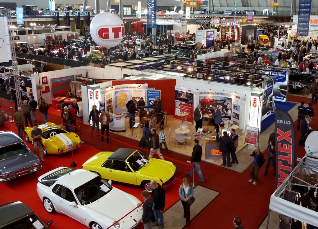 GTÜ informiert auf der Retro Classics über Oldtimer-Service