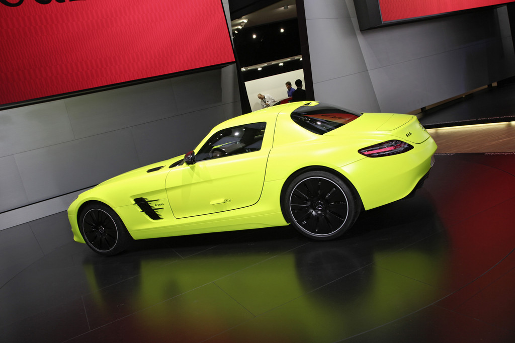 Genf 2012: AMG stellt den Elektro-Antrieb des SLS AMG E-Cell vor